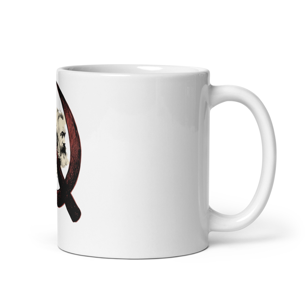 Marx & Engels Hammer and Sickle Mug – Vintage thumbnail 2