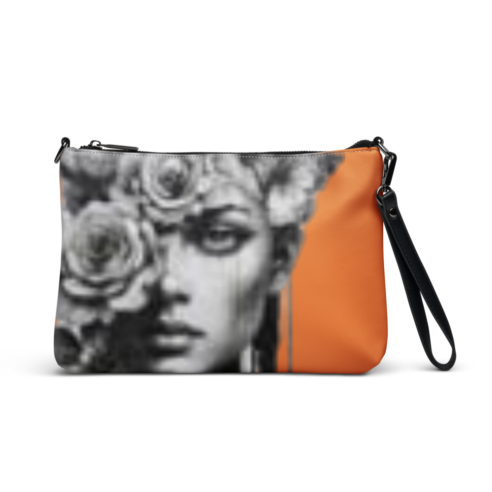 Burnt Orange Floral Muse Crossbody thumbnail 2