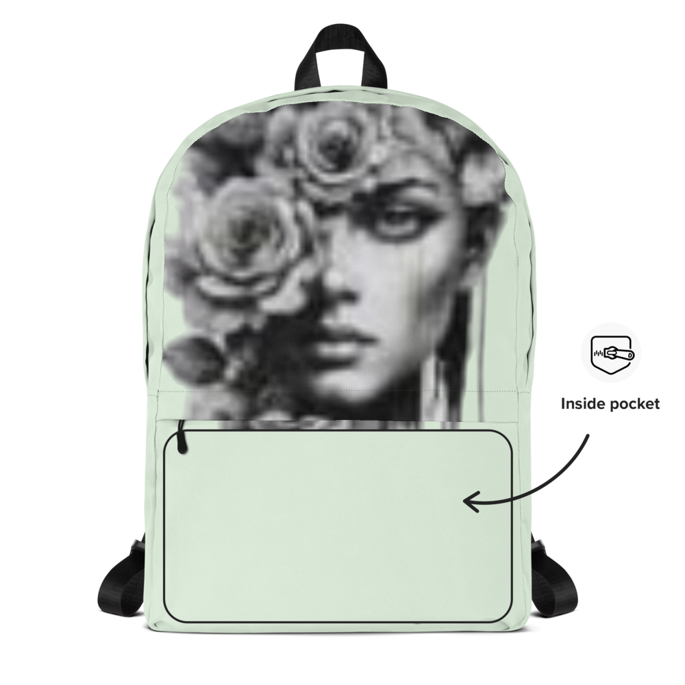 Sage Floral Muse Backpack thumbnail 2