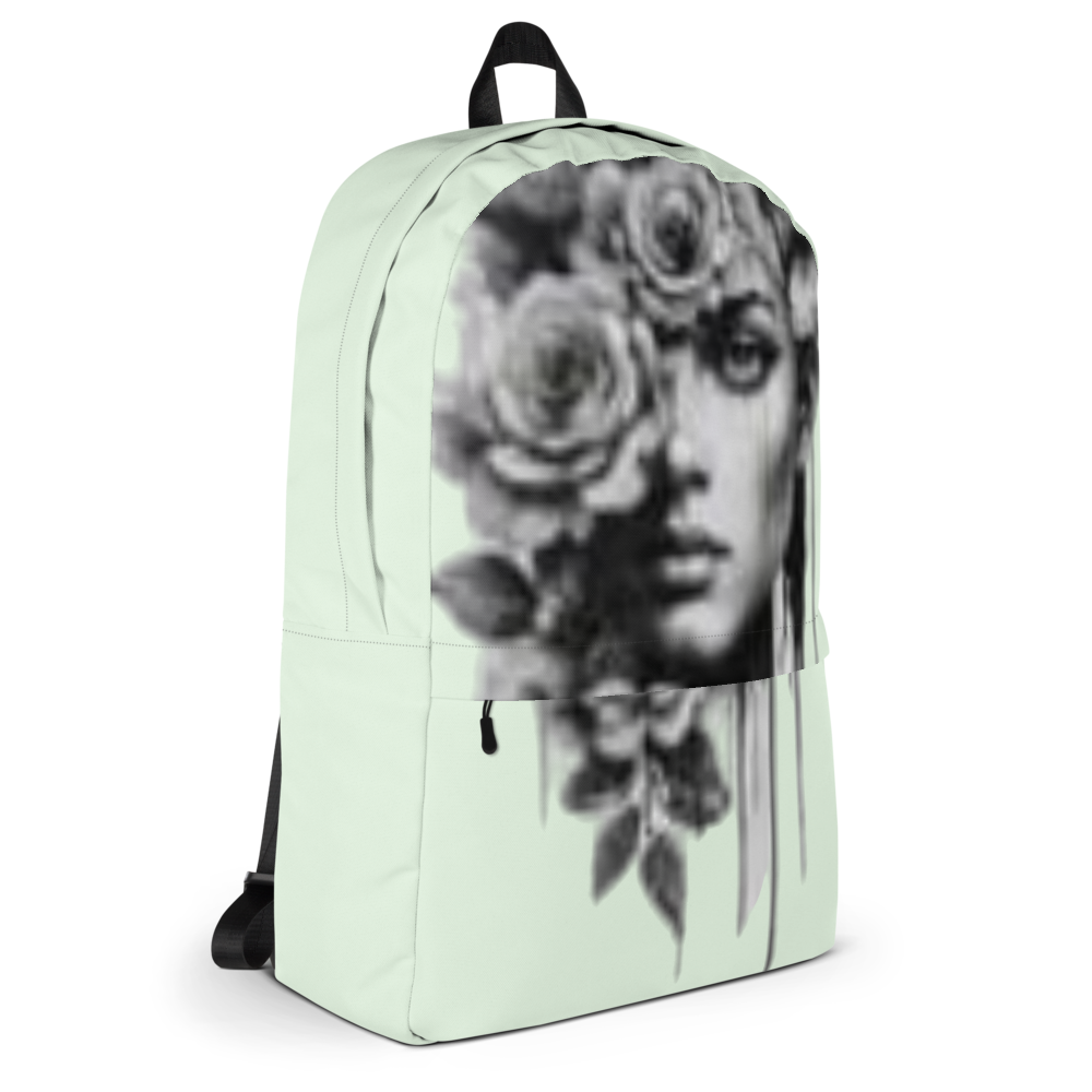 Sage Floral Muse Backpack thumbnail 5