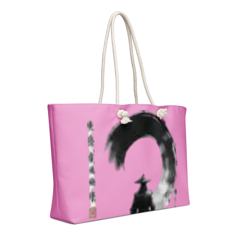 Pink Zen Samurai Weekender Tote Bag thumbnail 4