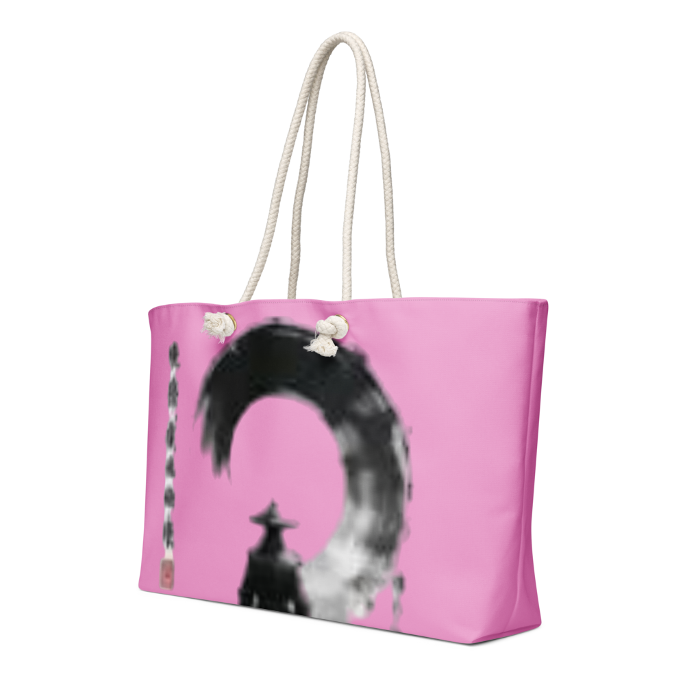 Pink Zen Samurai Weekender Tote Bag thumbnail 3