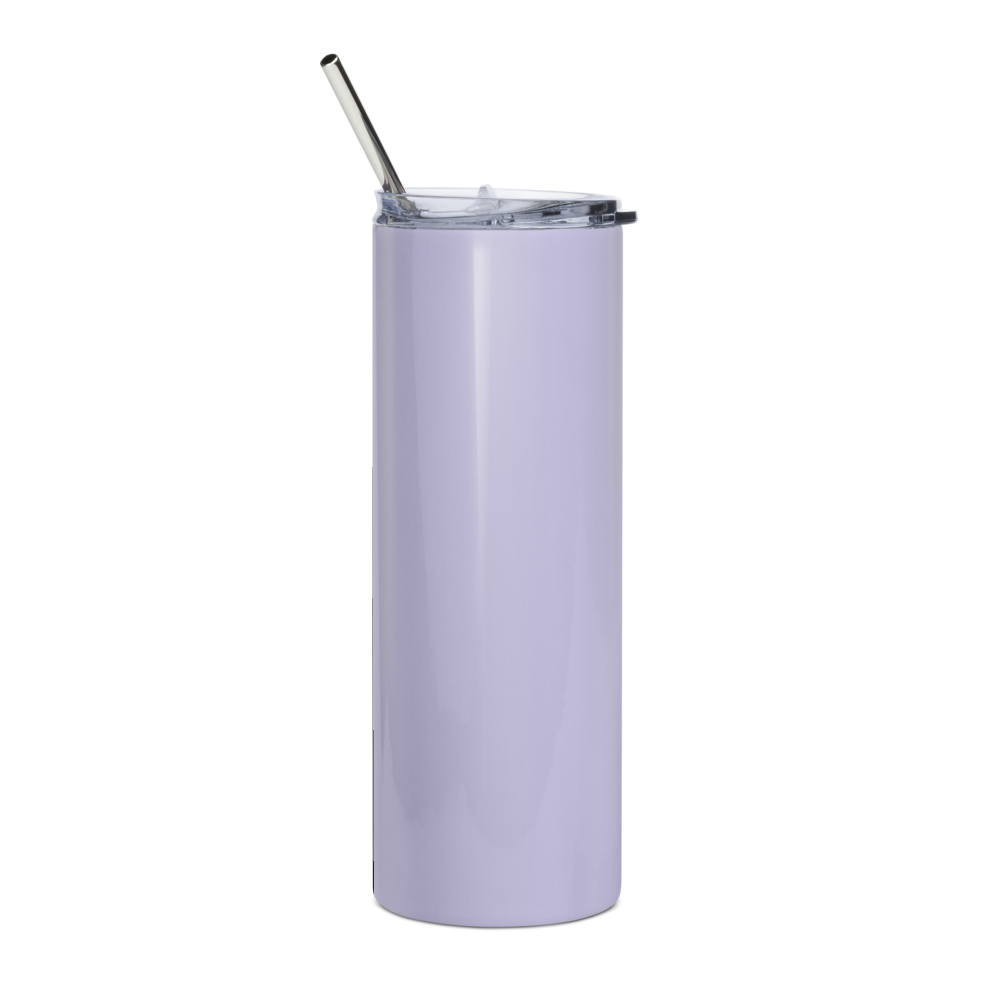 Lavender Black Panther Built From Pain Tumbler thumbnail 2