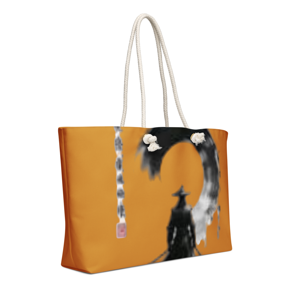 Orange Zen Samurai Weekender Tote Bag thumbnail 4