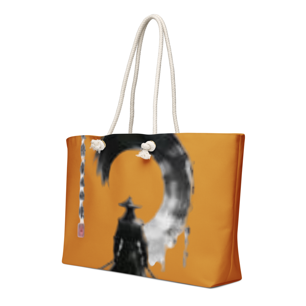 Orange Zen Samurai Weekender Tote Bag thumbnail 3