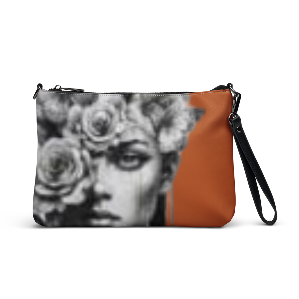 Burnt Orange Floral Muse Crossbody thumbnail 2