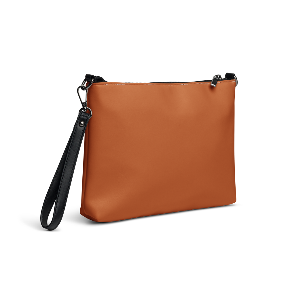 Burnt Orange Floral Muse Crossbody thumbnail 4