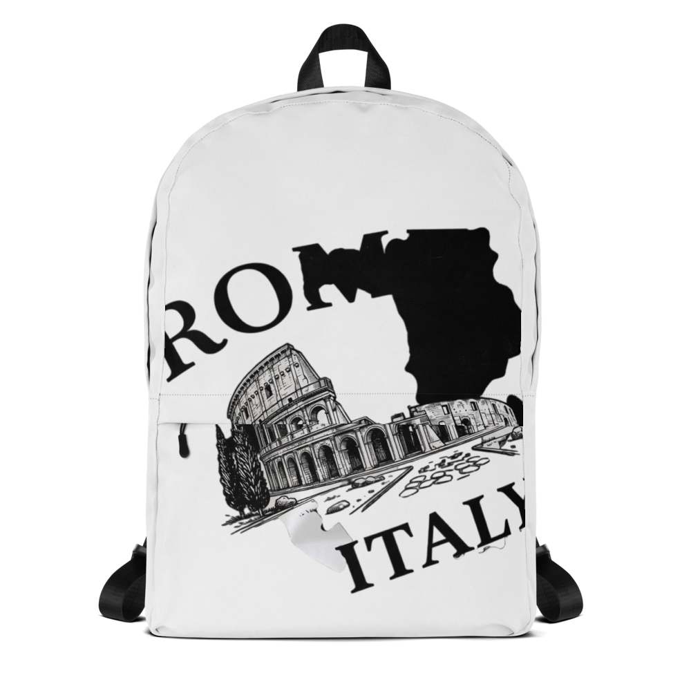 Rome Italy Colosseum Backpack | Travel School Bag thumbnail 2