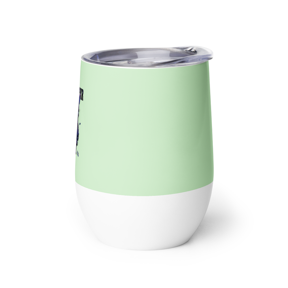 Street Bear Mint Wine Tumbler 12oz thumbnail 3