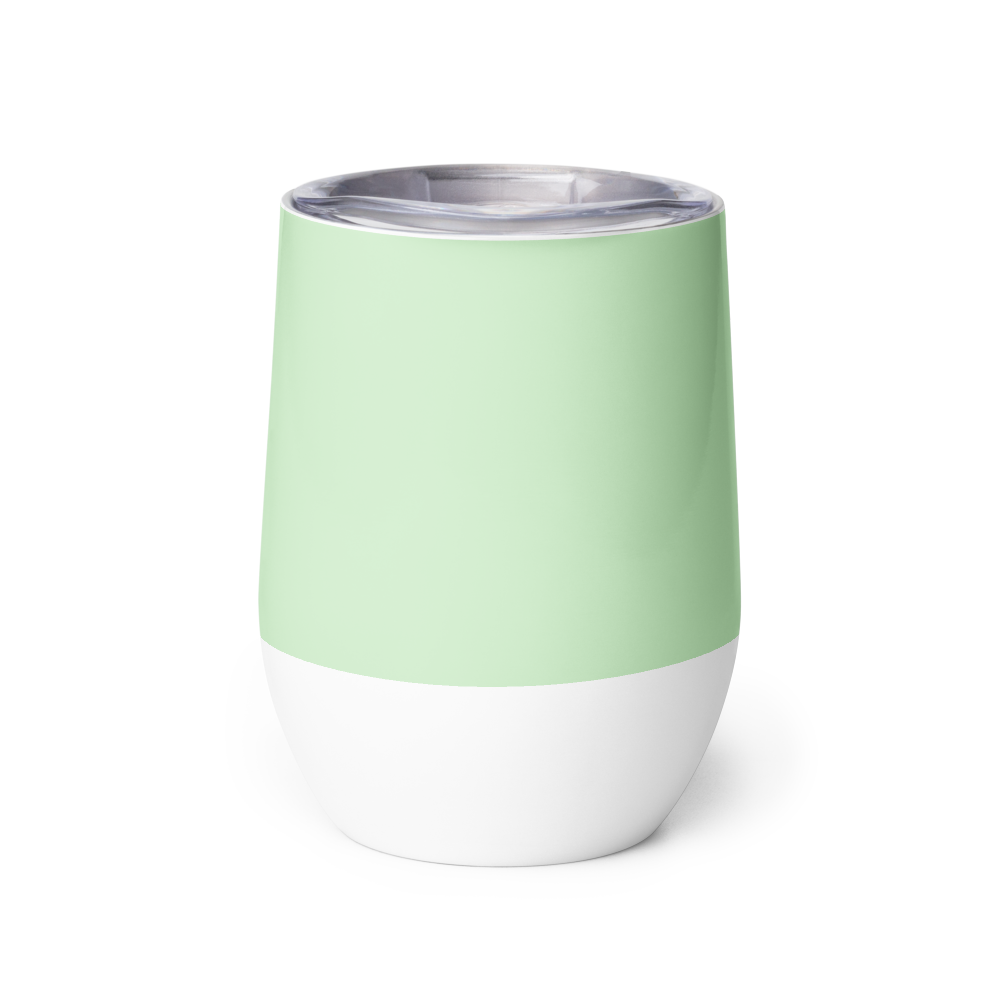 Street Bear Mint Wine Tumbler 12oz thumbnail 2
