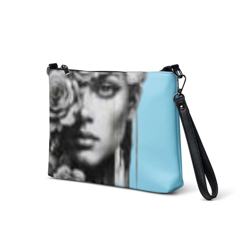 Blue Floral Muse Crossbody thumbnail 3