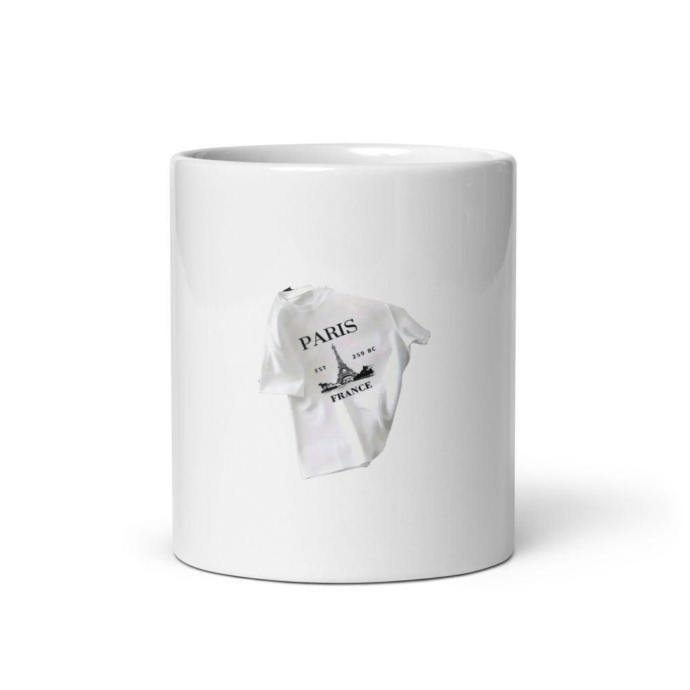 Personalized White Glossy Ceramic Mug 11oz thumbnail 2