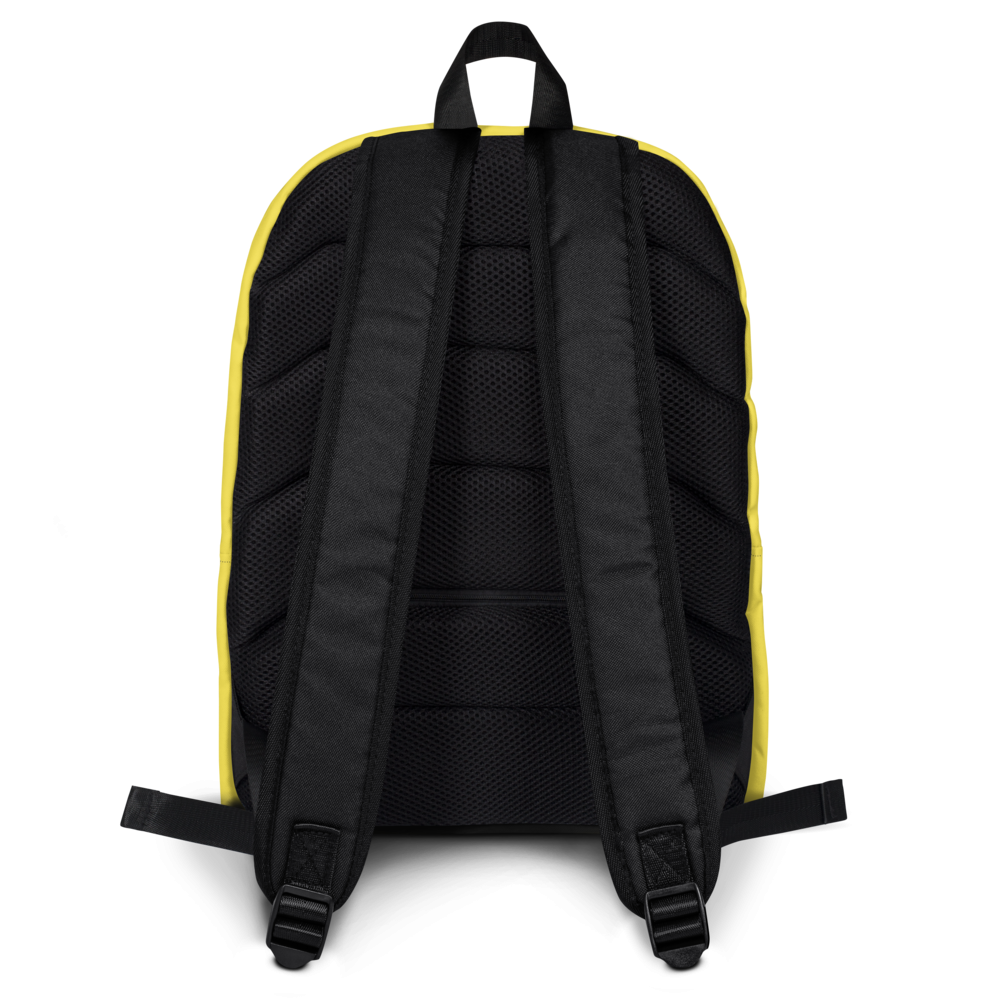 Yellow Mountain Sunset Art Backpack thumbnail 4