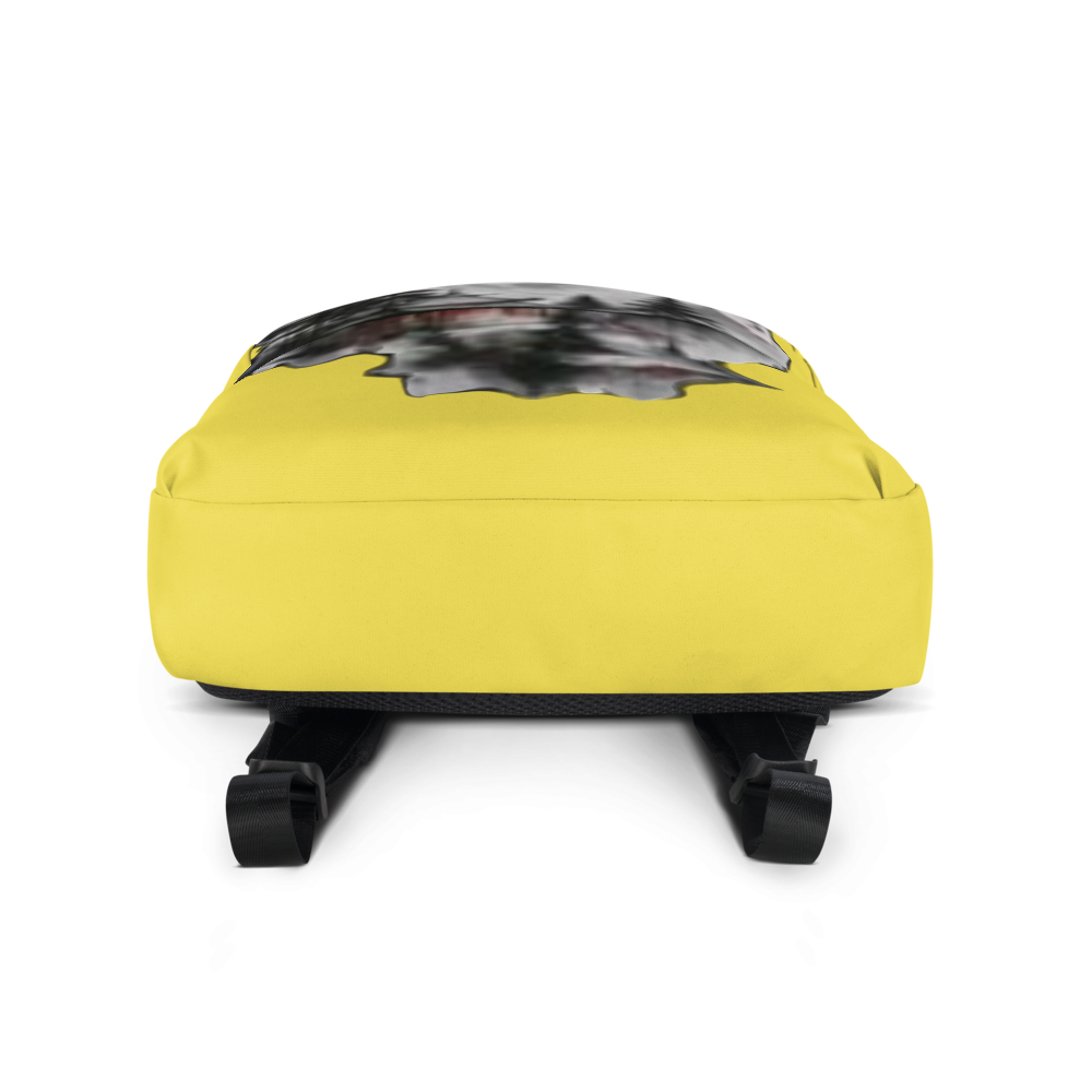 Yellow Mountain Sunset Art Backpack thumbnail 3