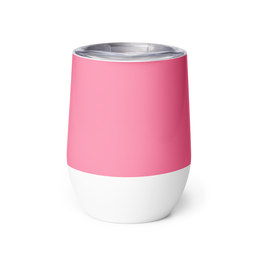 Rome Italy Pink Wine Tumbler | Stainless Steel Tum thumbnail 2