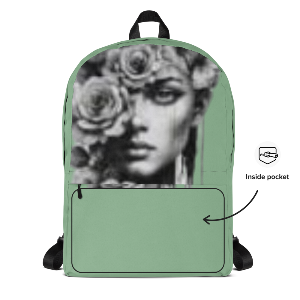 Sage Floral Muse Backpack thumbnail 2