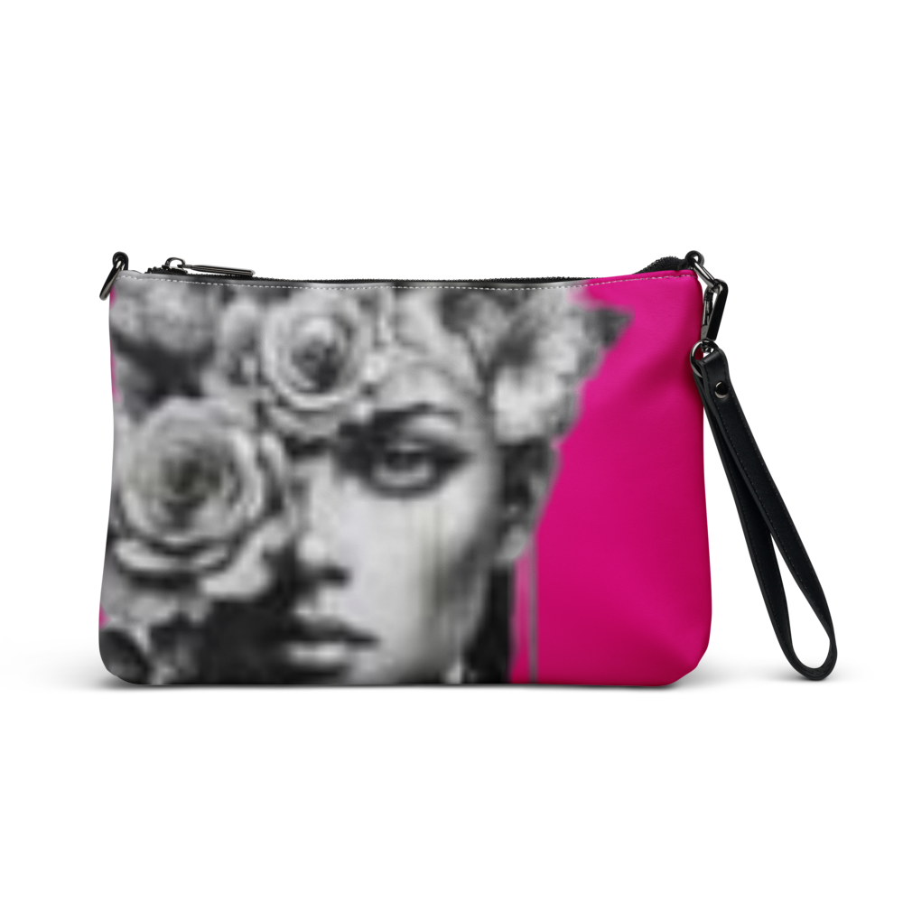 Hot Pink Floral Muse Crossbody thumbnail 2