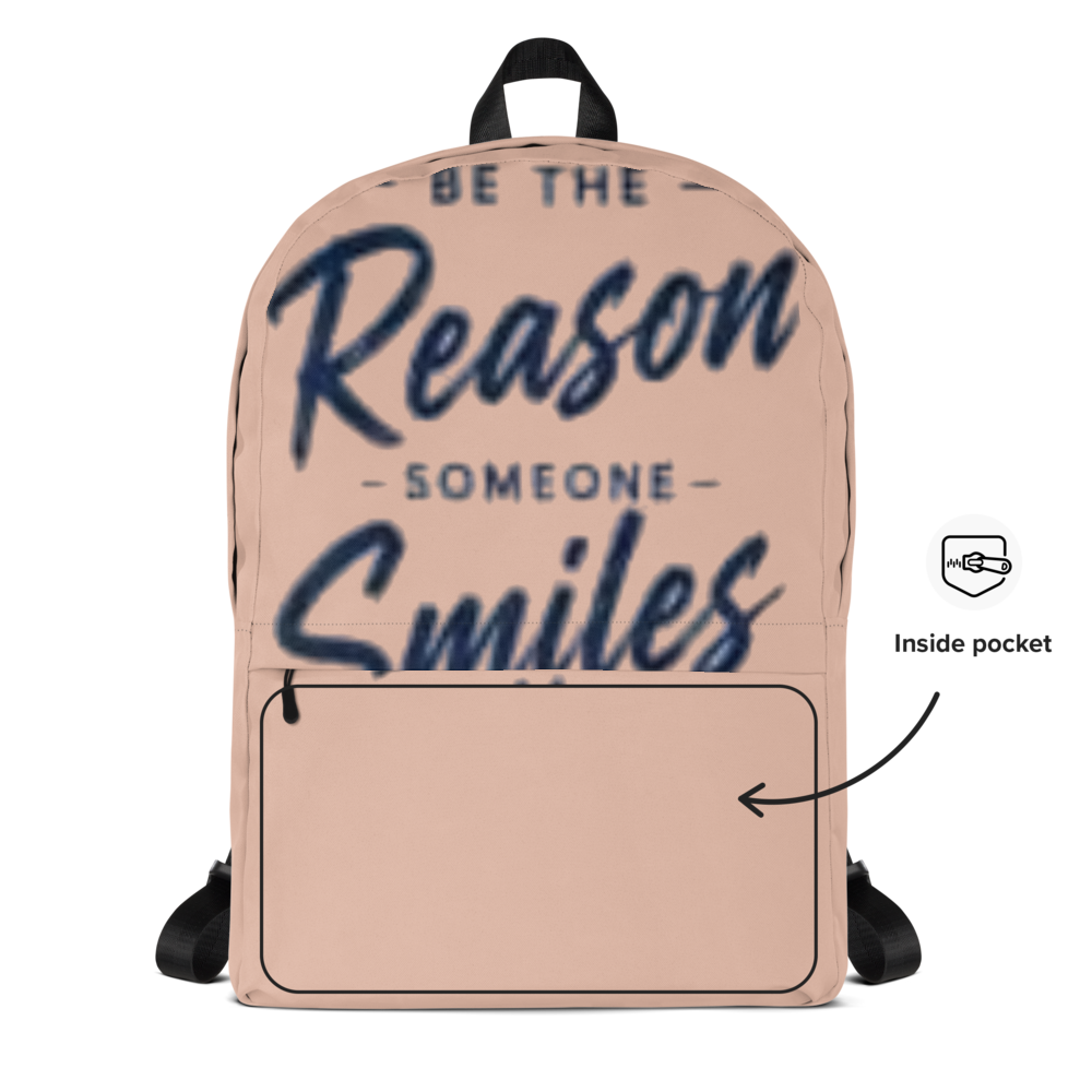 Be The Reason Someone Smiles Backpack thumbnail 2