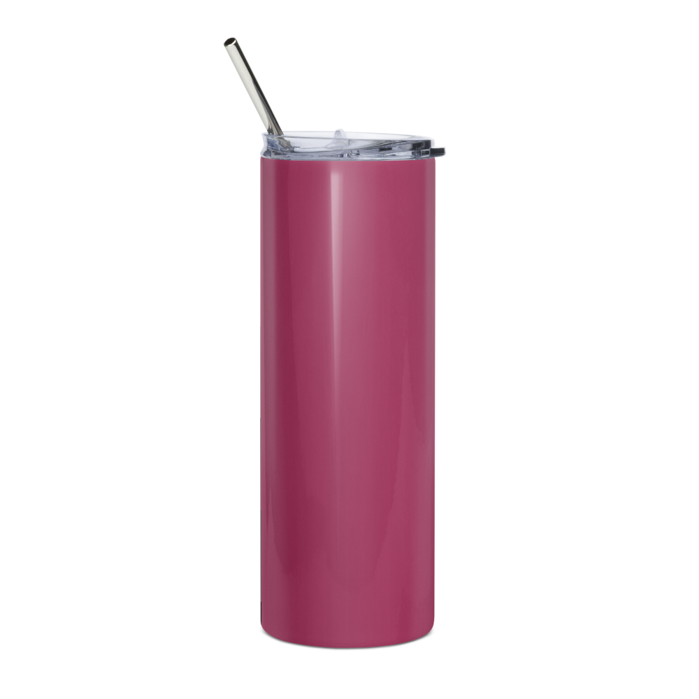 Zen Samurai Magenta Stainless Steel Tumbler 20oz thumbnail 2