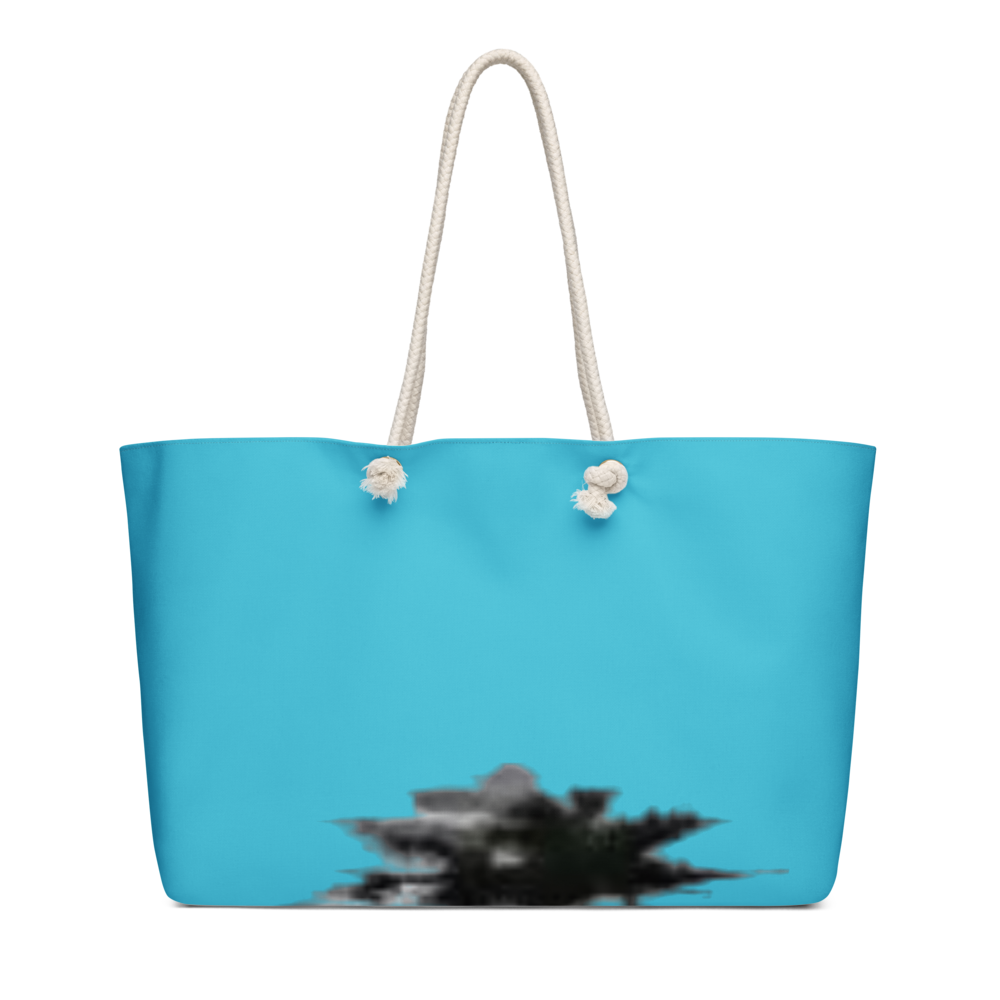 Blue Zen Samurai Weekender Tote Bag thumbnail 3