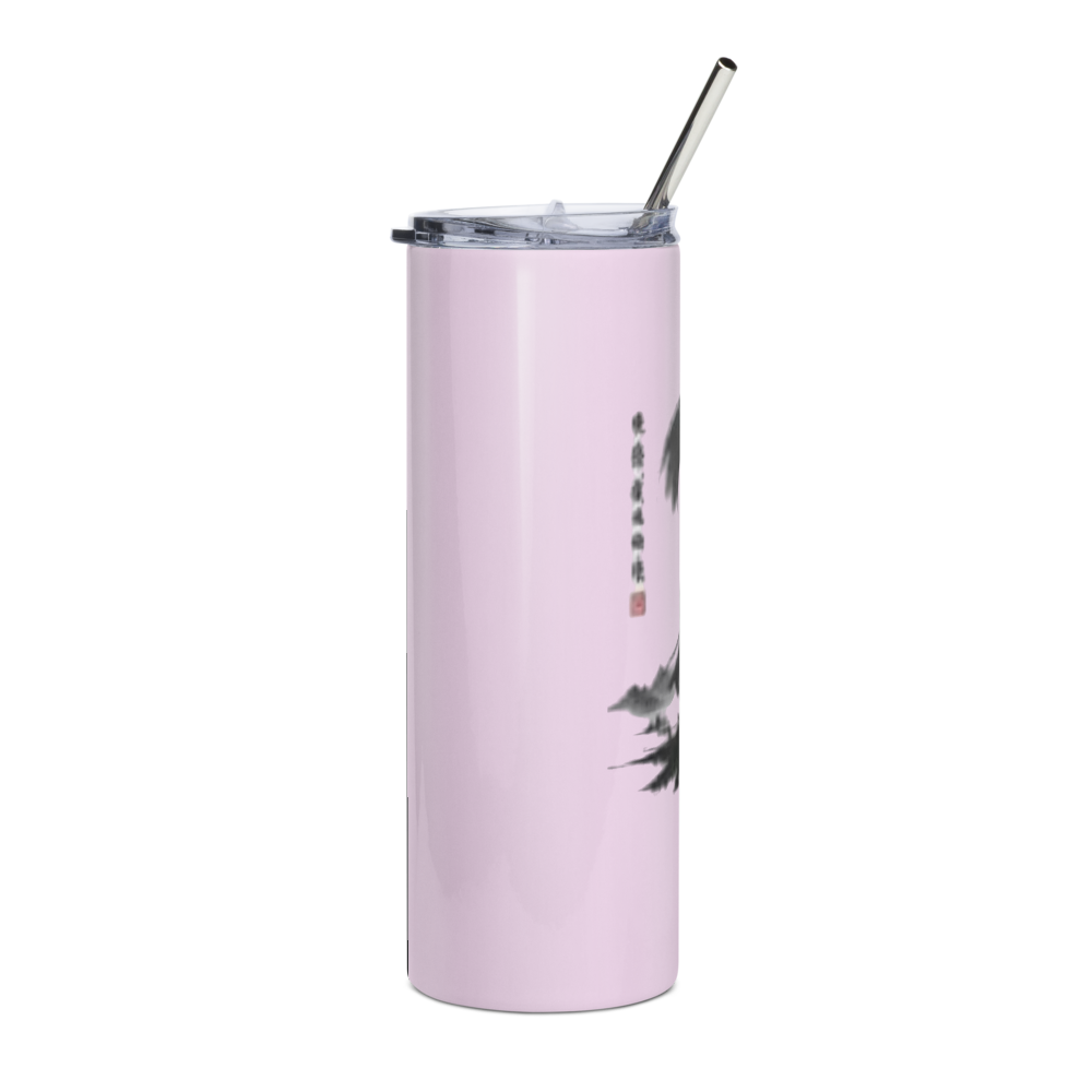 Zen Samurai Pink Stainless Steel Tumbler 20oz thumbnail 4