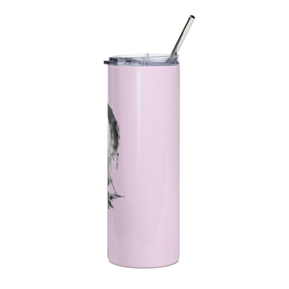 Zen Samurai Pink Stainless Steel Tumbler 20oz thumbnail 3