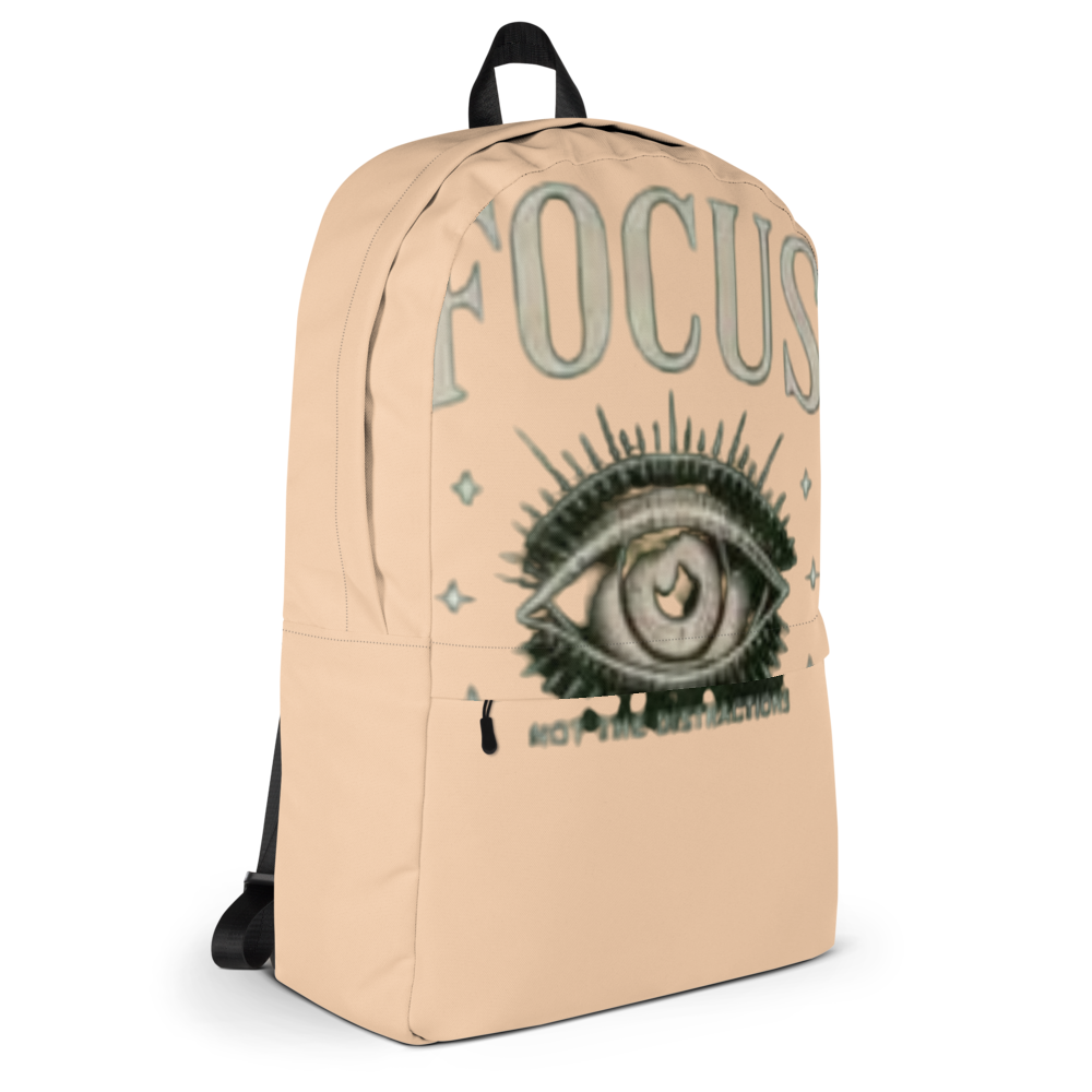 FOCUS No Distractions Eye Print Backpack thumbnail 5