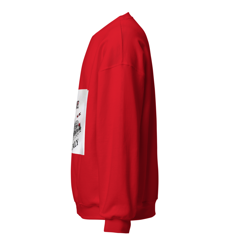 Red Rome Italy Graphic Sweatshirt thumbnail 3