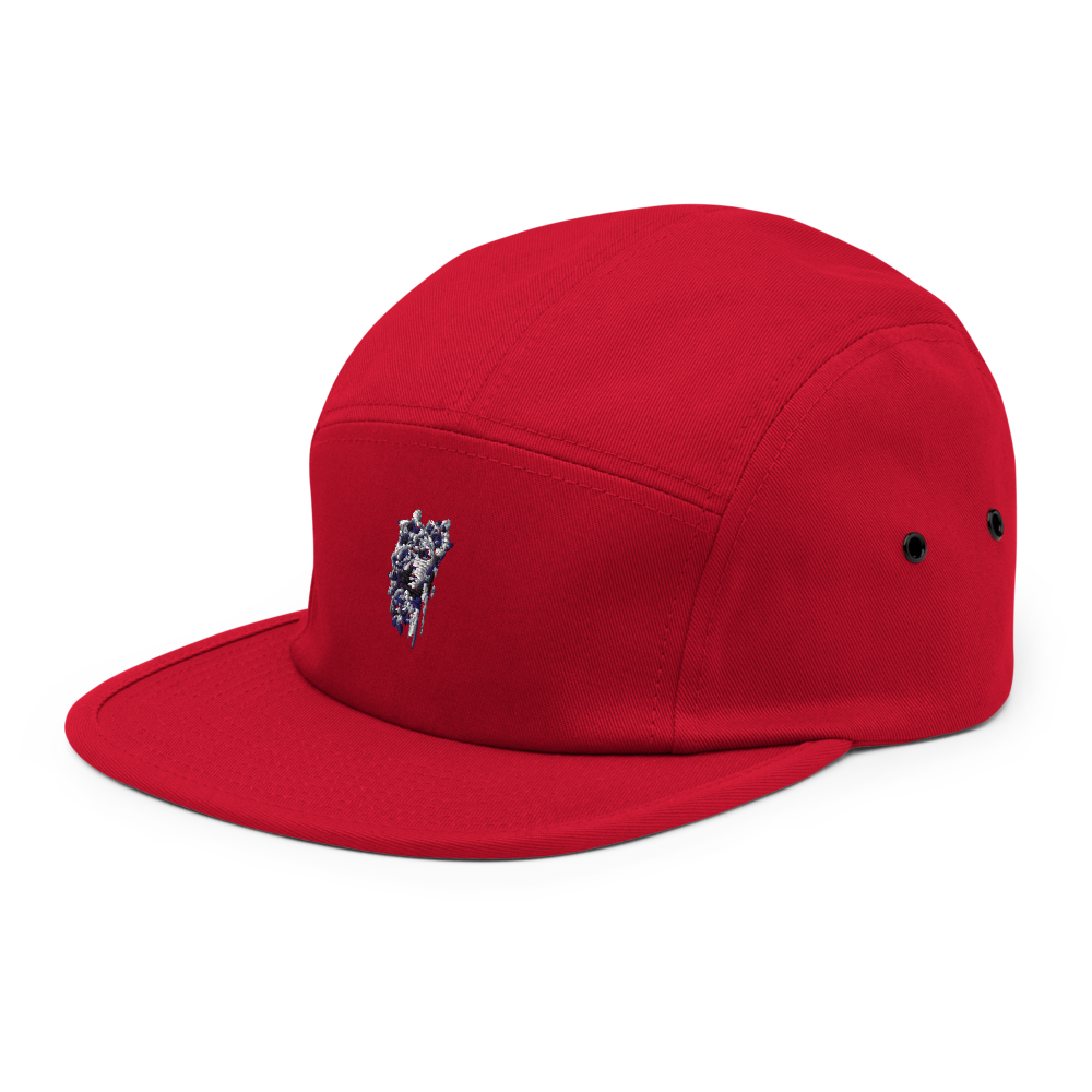 Red Wolf 5 Panel Street Cap thumbnail 3