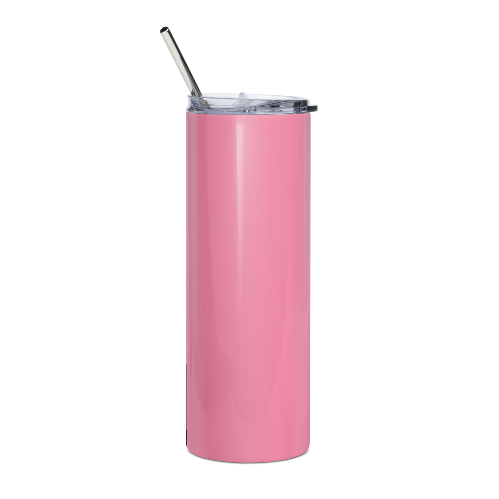 Behind You Samurai Pink Stainless Steel Tumbler thumbnail 2