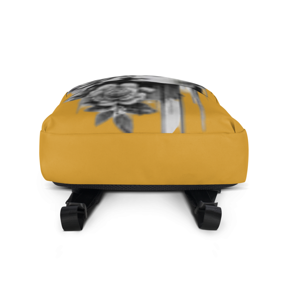 Mustard Floral Muse Backpack thumbnail 3