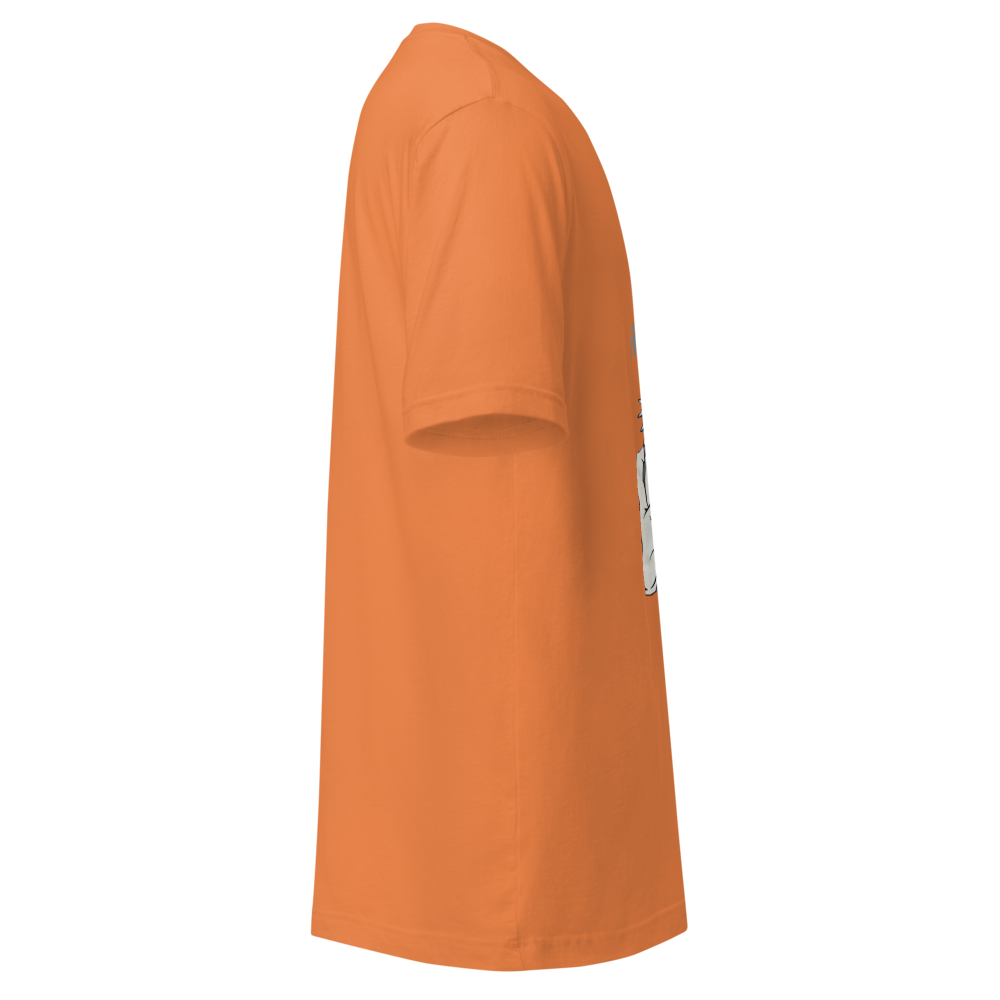 Orange Gojo Satoru Anime Graphic Tee thumbnail 4