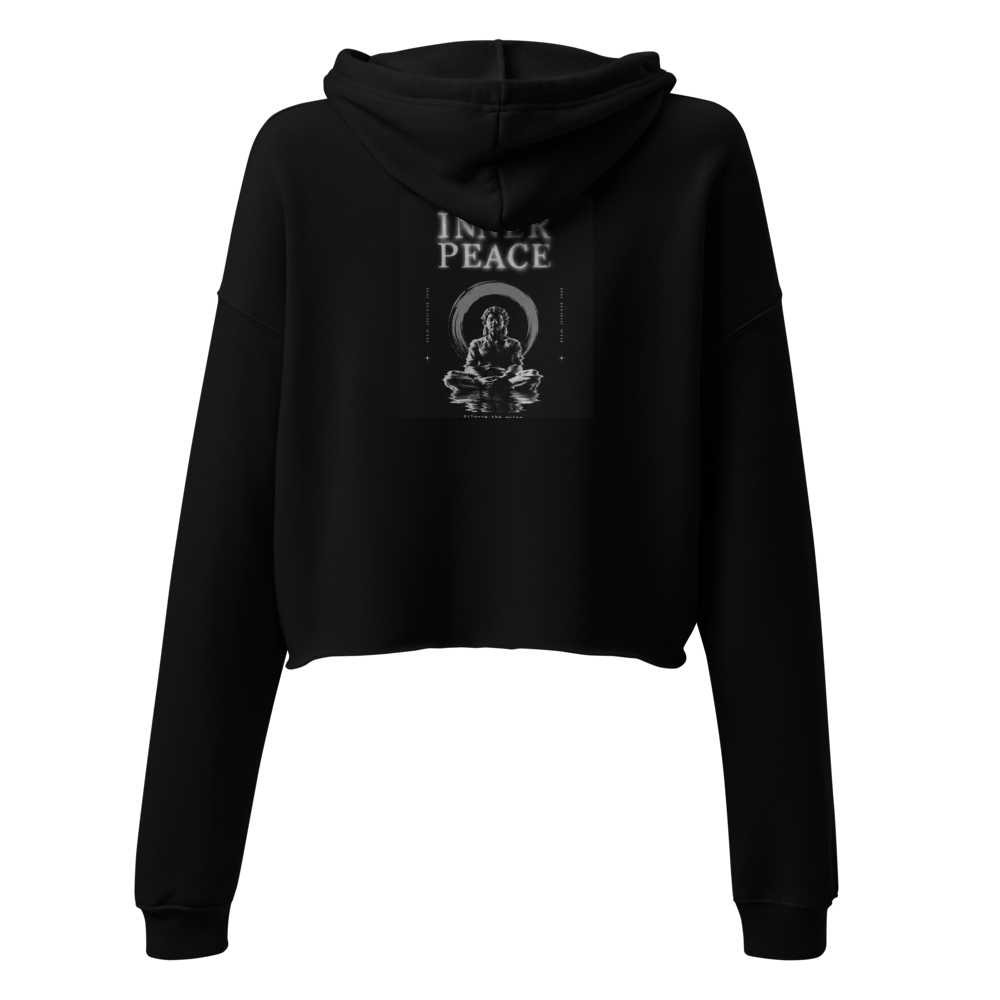 Women’s Essential Black Hoodie – Warm, Soft  thumbnail 3