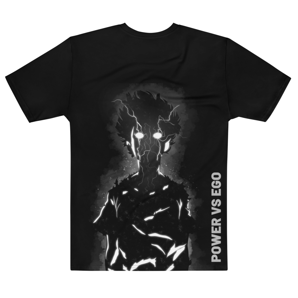 Power vs Ego Dark Anime Graphic T-Shirt thumbnail 2