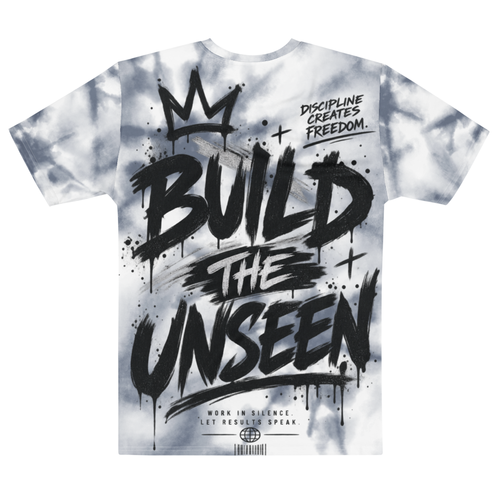 Build The Unseen | Bold Graphic Streetwear Tee thumbnail 2