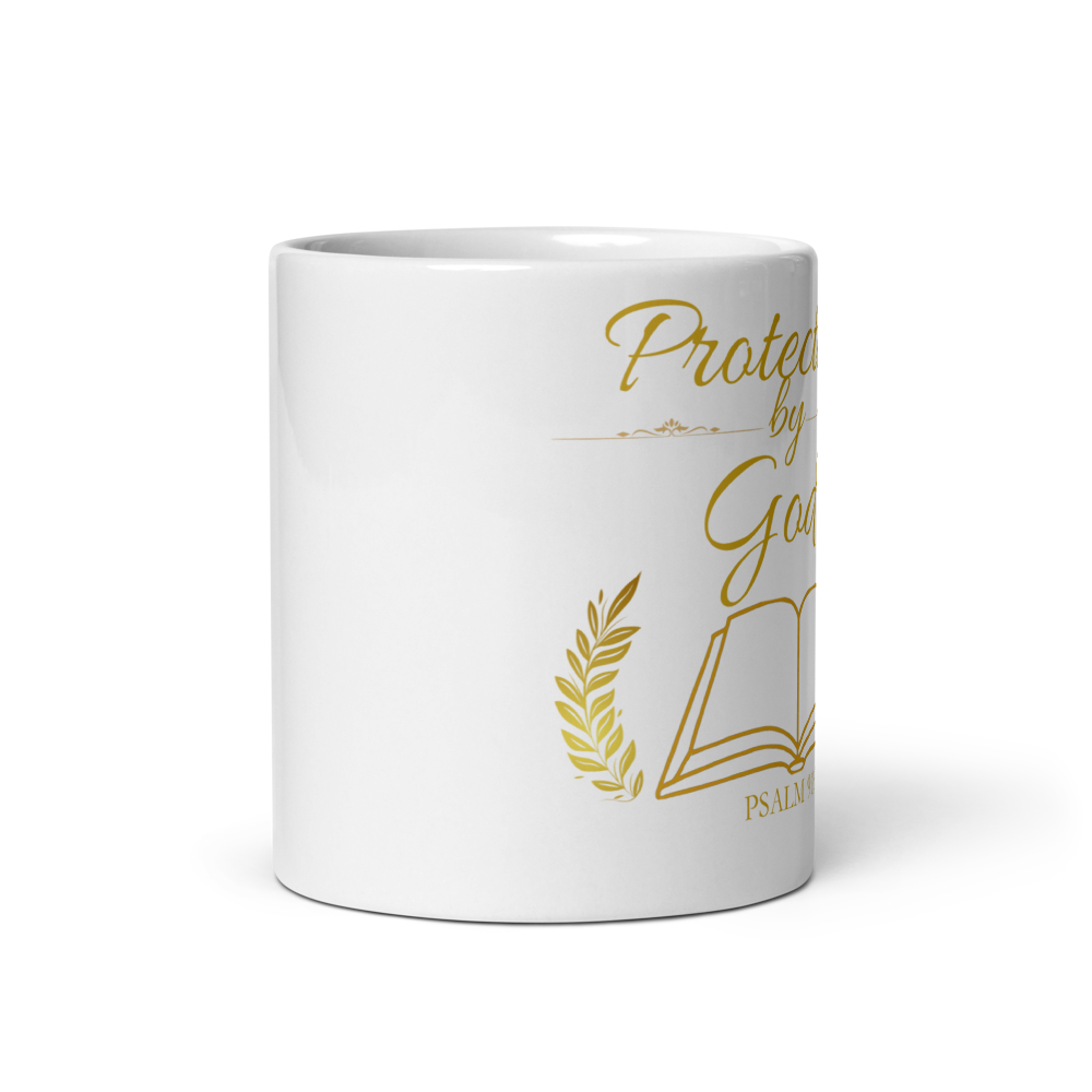 Protected By God Psalm 91:11 Christian Coffee Mug thumbnail 3