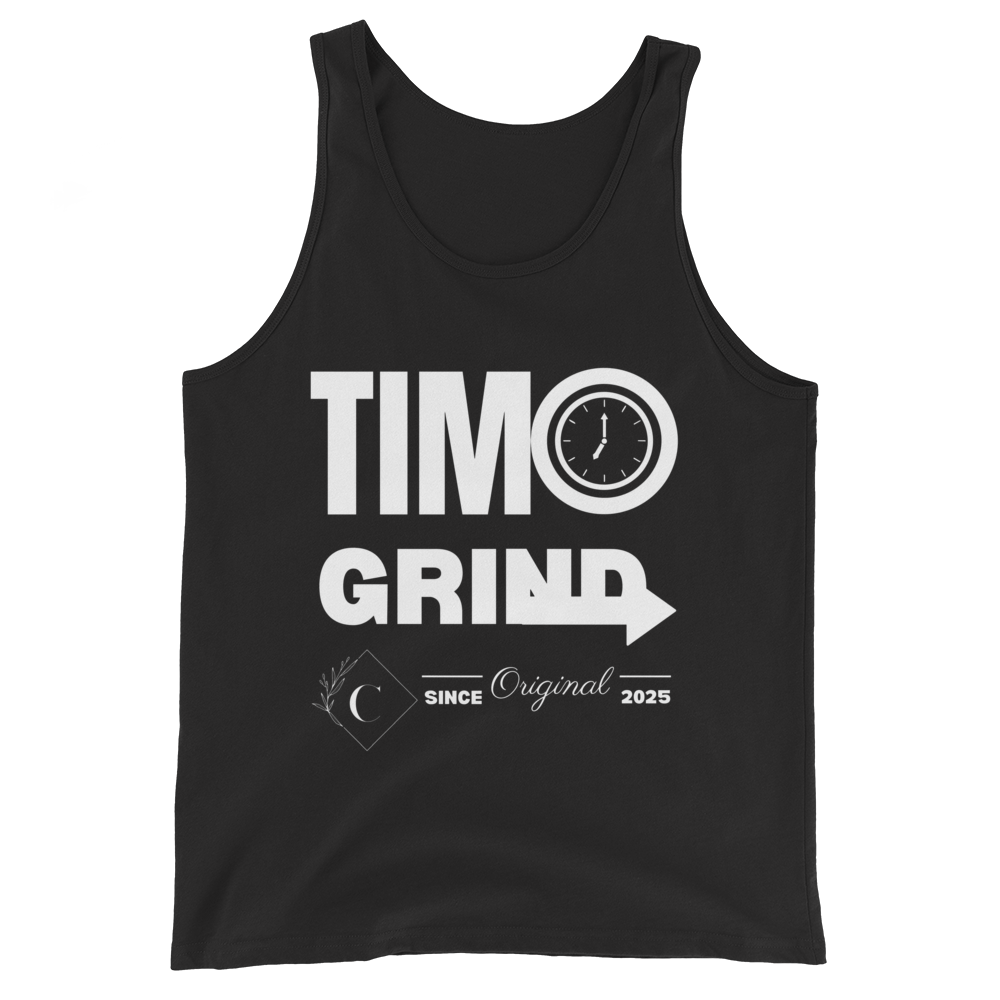TIM🕚 GRIND Motivational Tank Top