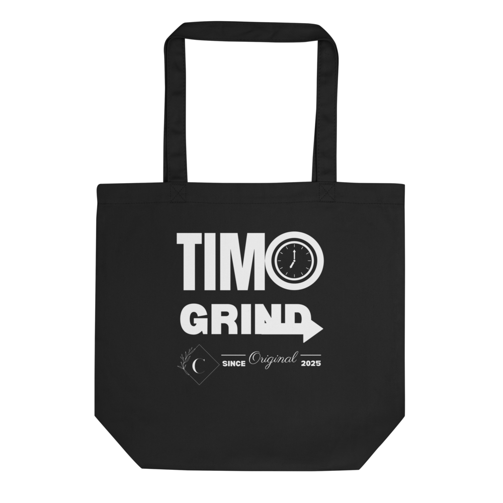 Time🕐GRIND Motivational Eco Tote Bag 