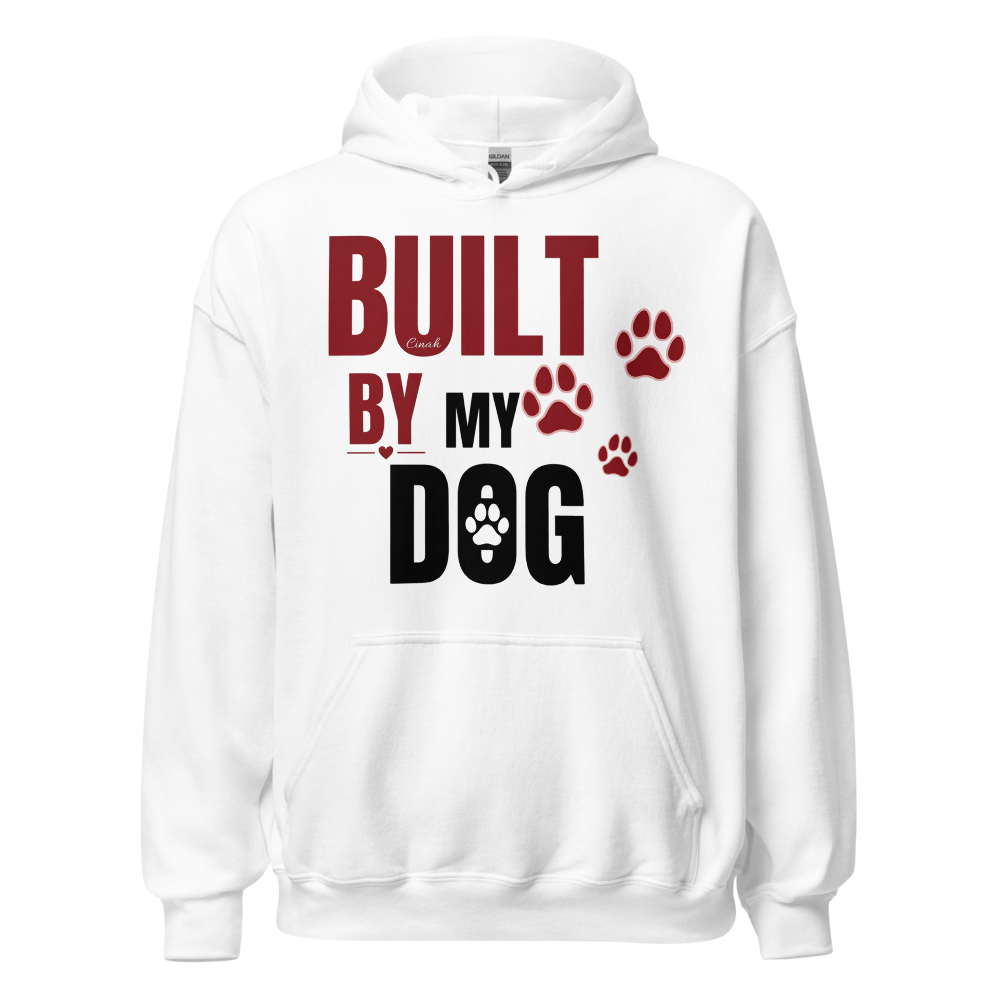 Built By My Dog Funny Dog Love Hoodie
