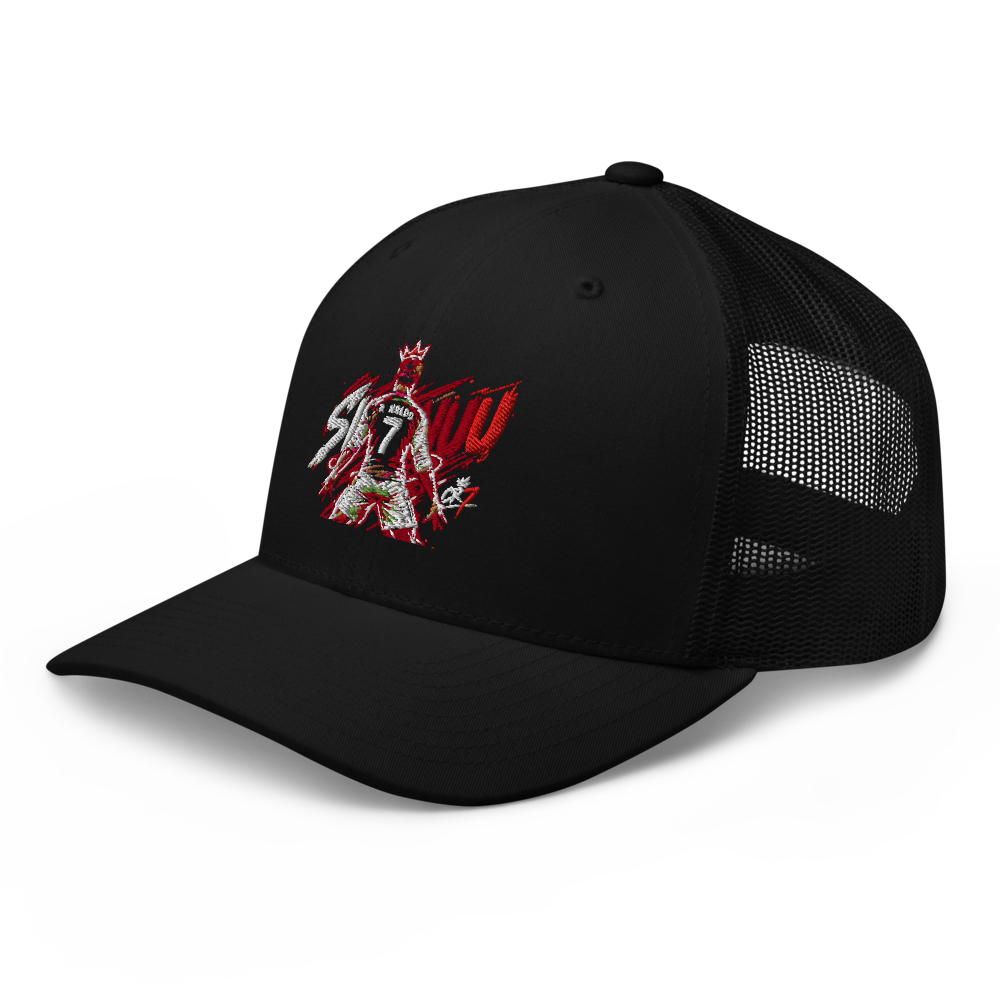 CR7 Iconic "SIUUU" Embroidered Premium Cap ⚽🔥 thumbnail 3