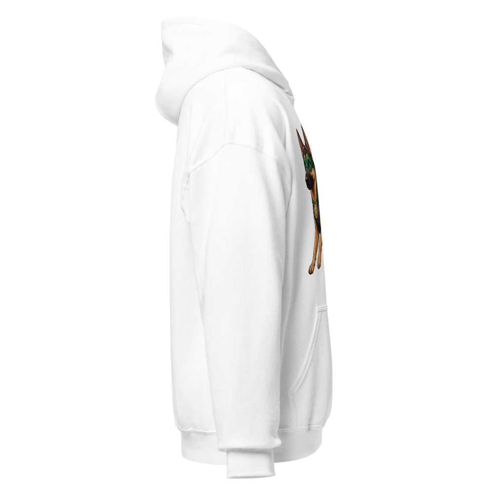  Superhero Dog Unisex Heavy Blend Hoodie thumbnail 4
