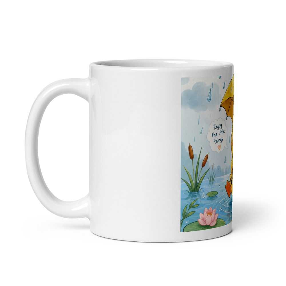 Cute Duck "Stay Quacky" Mug thumbnail 3