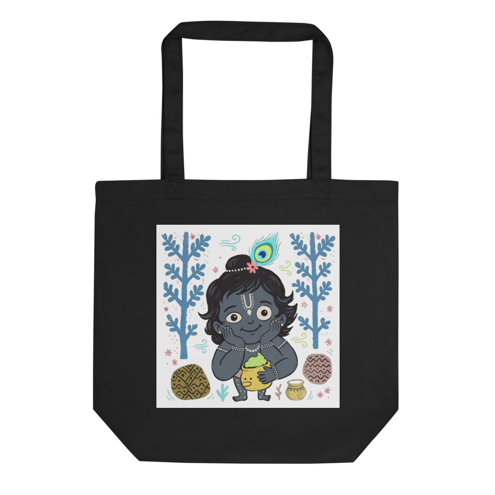  Lord Krishna,Eco tote Bag thumbnail 2