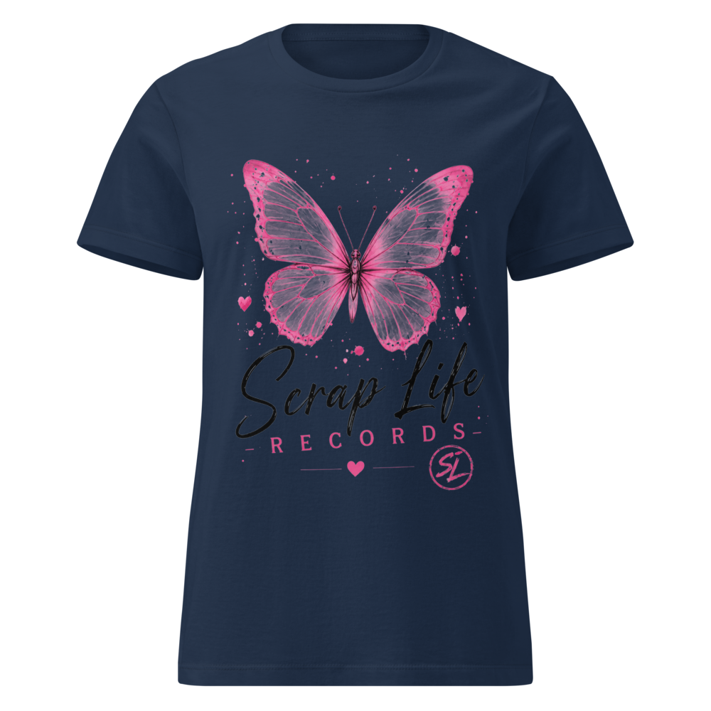 Scrap Life Records Butterfly Tee | Official Women' thumbnail 5