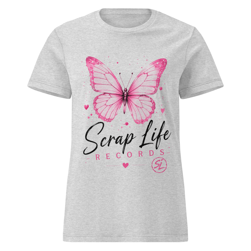Scrap Life Records Butterfly Tee | Official Women' thumbnail 9