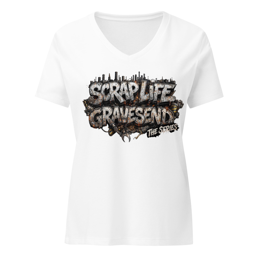 Scrap Life Gravesend – The Series | Women's V-Neck thumbnail 13