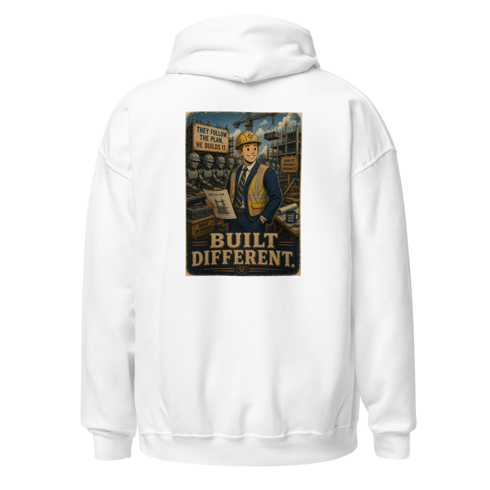 Built Different Hoodie thumbnail 4