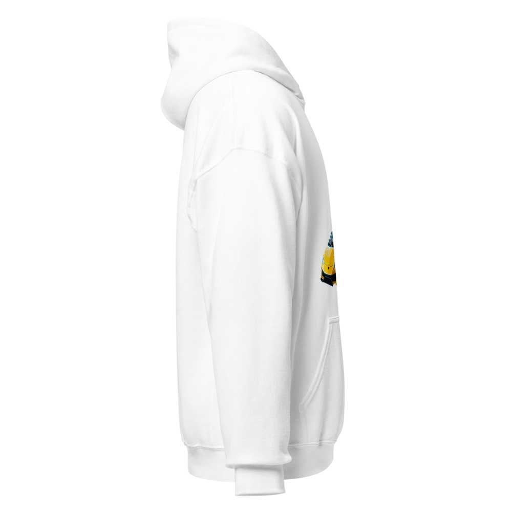 Yellow Supercar Unisex Heavy Blend Hoodie thumbnail 4