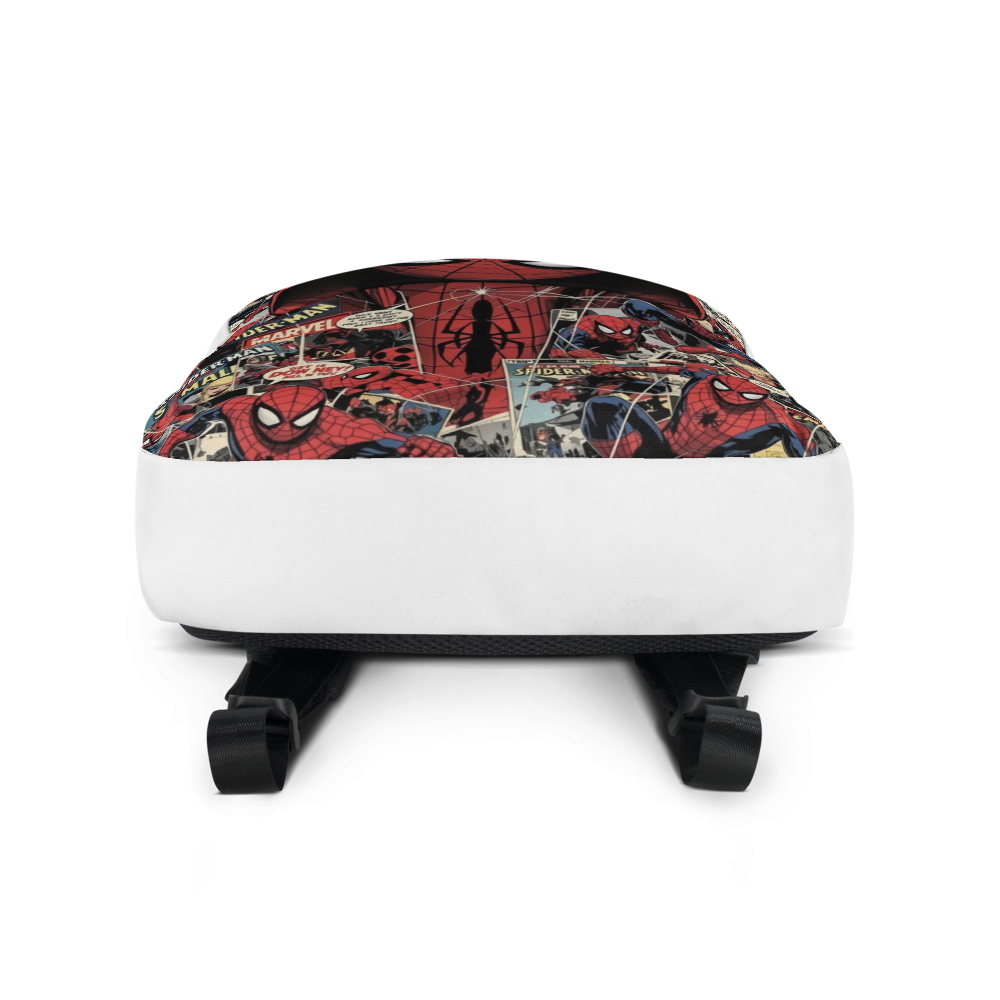 Man Comic Art All-Over Print Backpack thumbnail 5