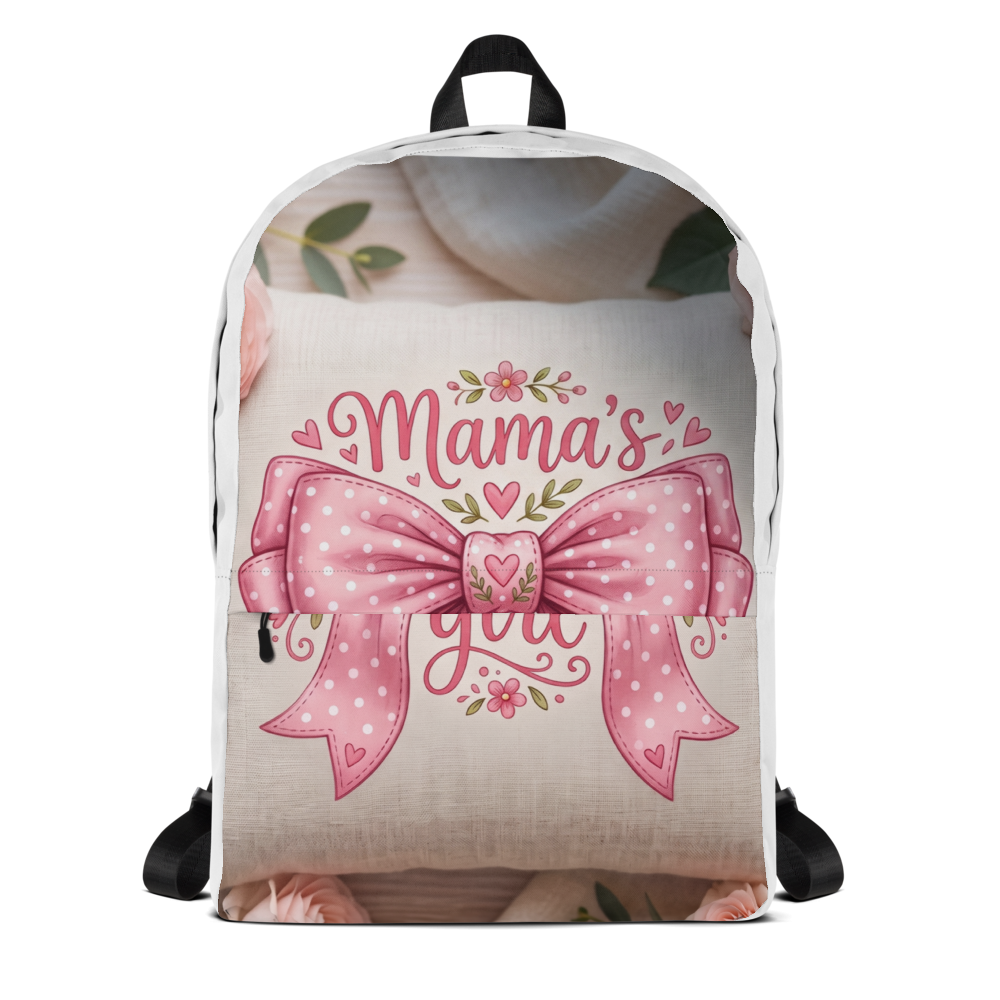 Cute Mama's girl backpack | gift for girls |   thumbnail 2